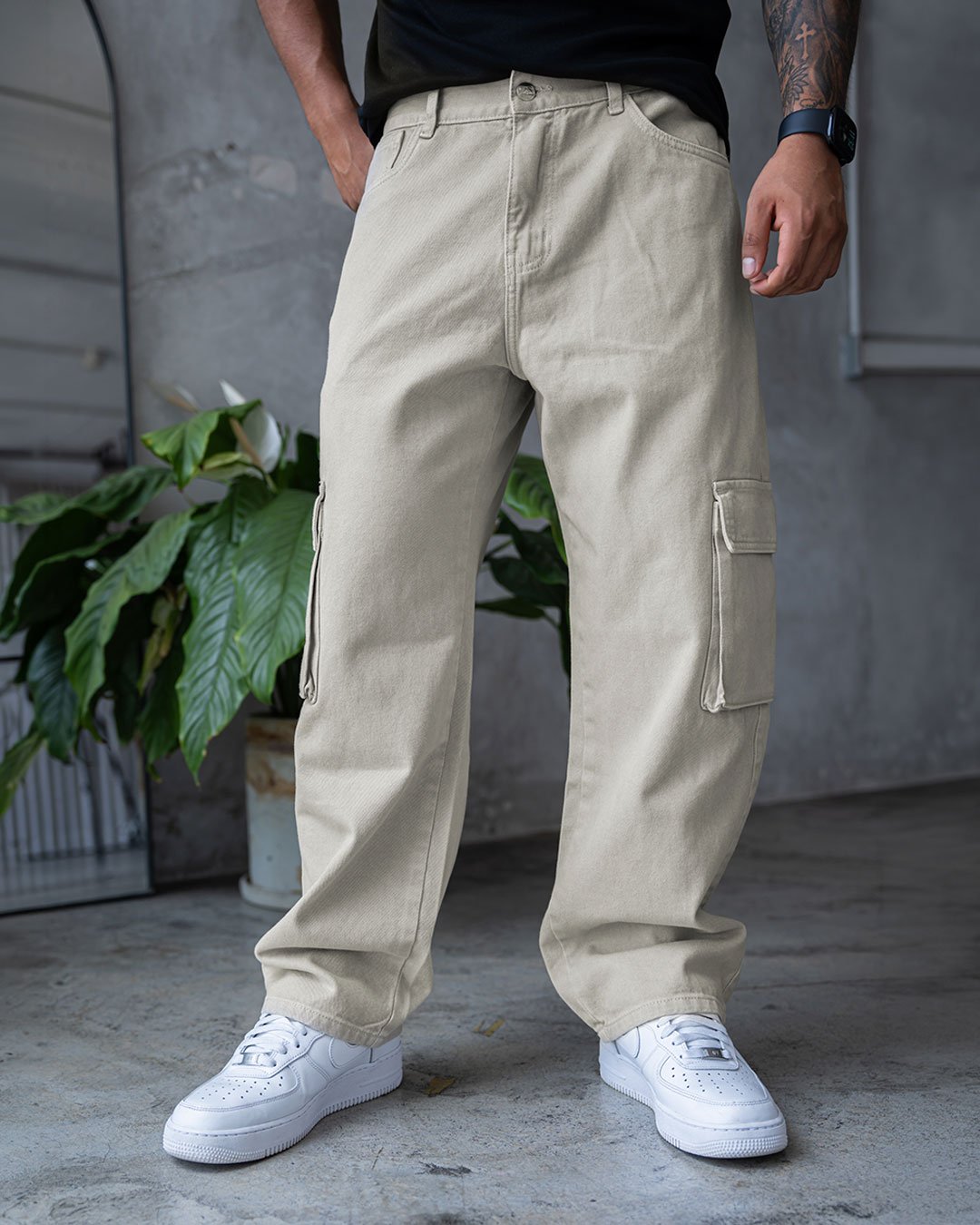Cargo Prime Beige — vista frontal