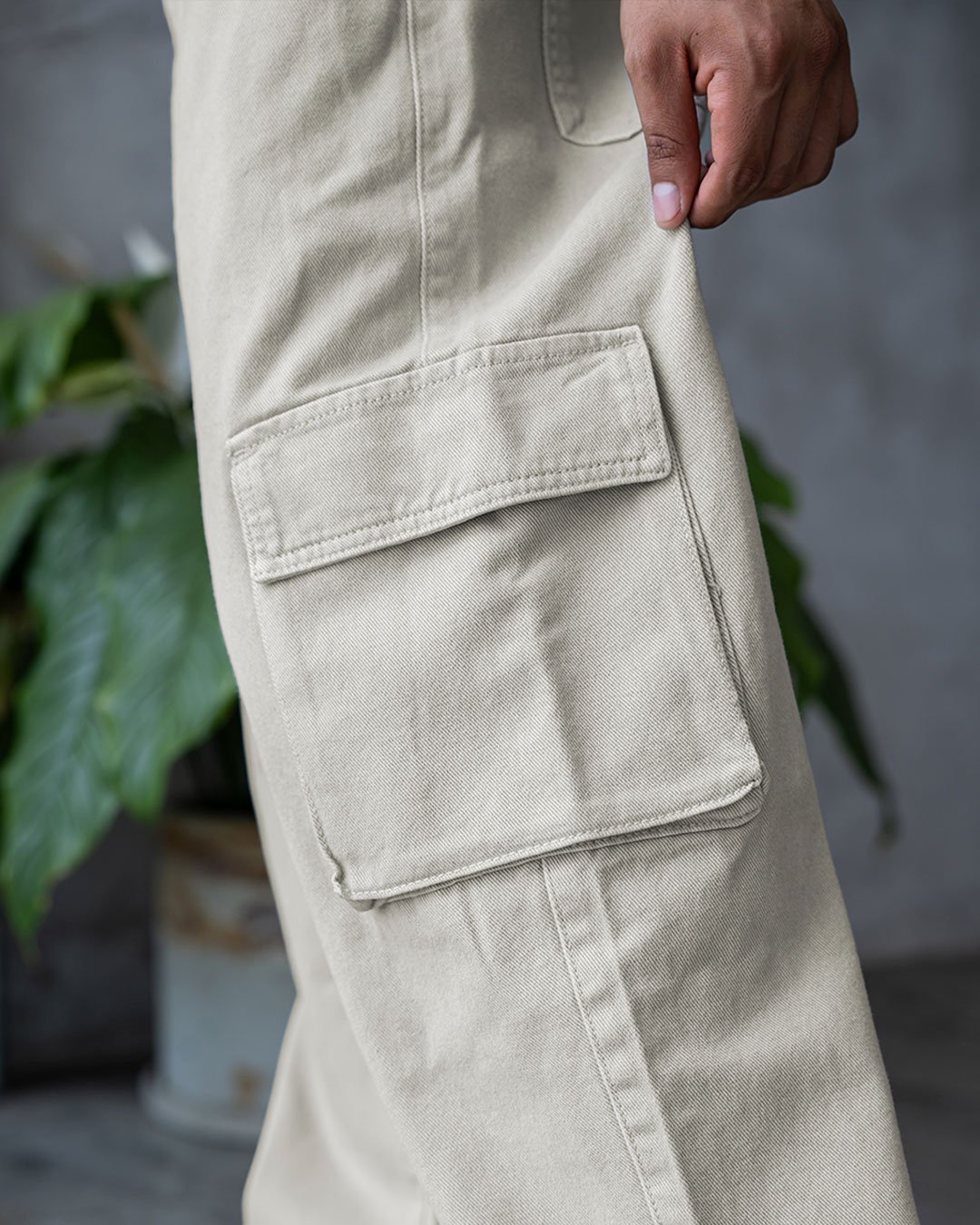 Cargo Prime Beige — detalle
