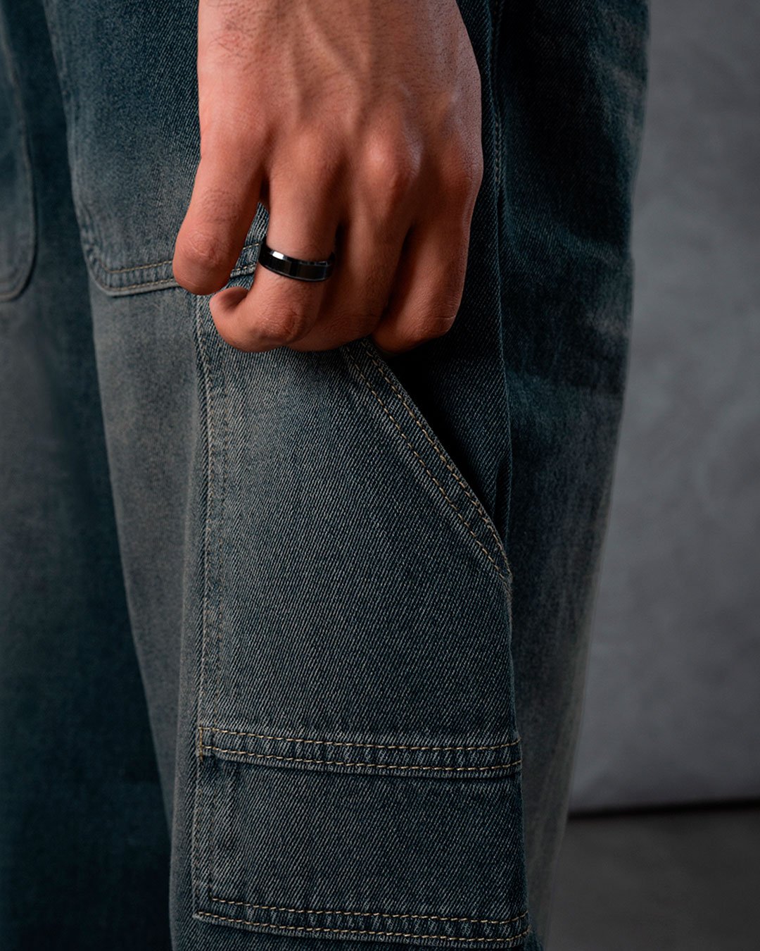 Jean Ballom Blue 2.0 — detalle